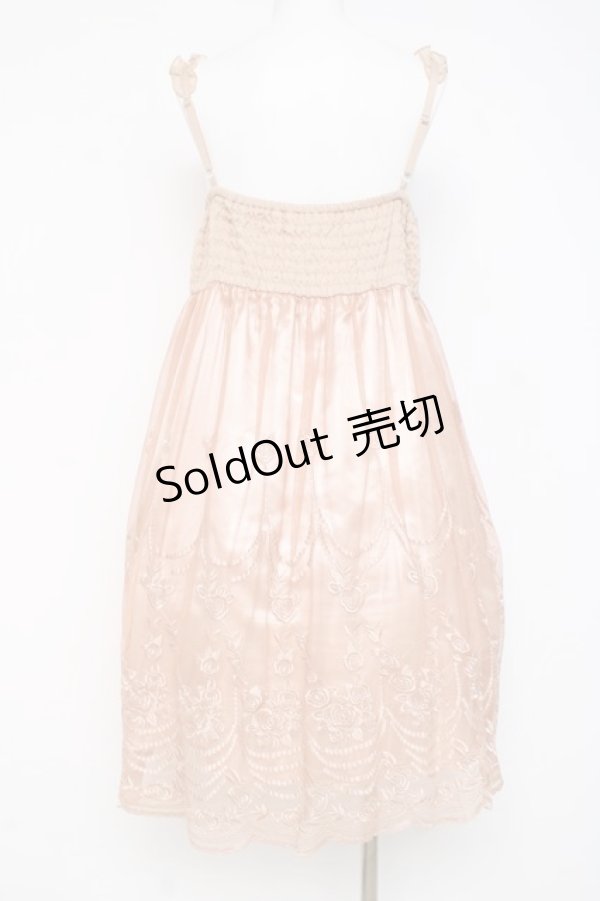 画像2: axes femme / BIGリボンデザインドレス M シャンパンゴールド Y-26-03-09-200-AX-OP-SZ-ZY (2)