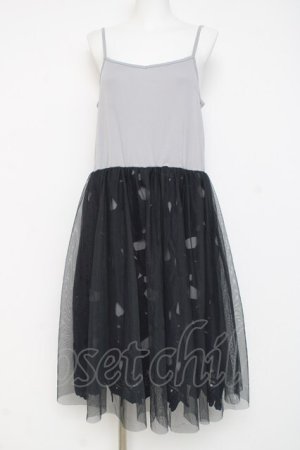 画像: axes femme / アンサンブルレースワンピ M 紺 Y-26-03-09-206-AX-OP-SZ-ZY