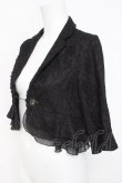 画像2: axes femme / 総レースボレロ  黒 Y-26-03-09-024-AX-TO-SZ-ZY (2)