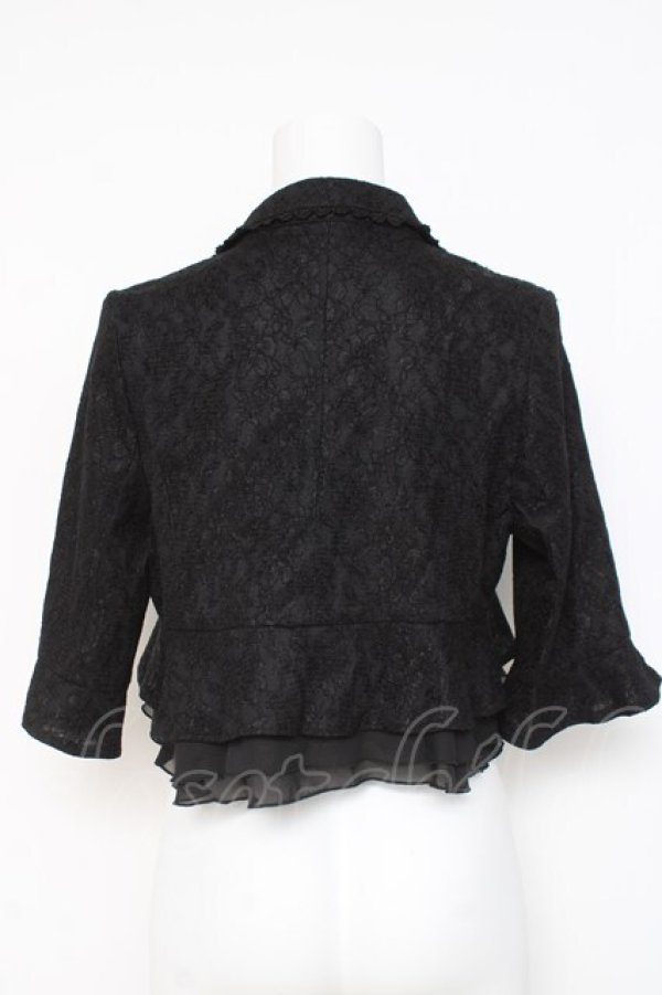 画像3: axes femme / 総レースボレロ  黒 Y-26-03-09-024-AX-TO-SZ-ZY (3)