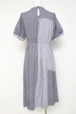 画像2: axes femme / チョーカー風バイカラーワンピース F ラベンダー Y-26-03-09-223-AX-TO-SZ-ZY (2)