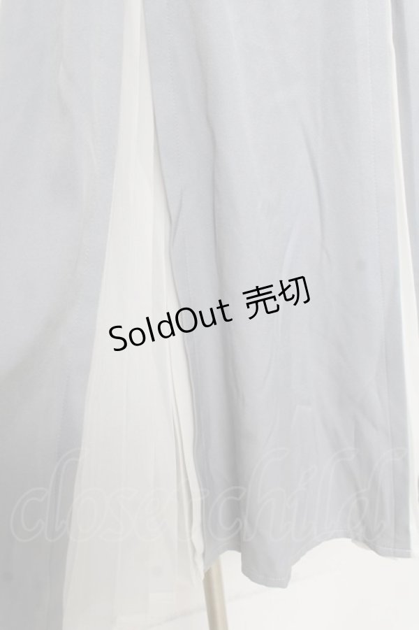 画像4: axes femme POETIQUE / レイヤード風チャイナワンピース  グレー Y-26-03-09-224-AX-OP-SZ-ZY (4)