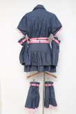 画像4: Ank Rouge / y2k戦う女の子デニムセットアップ M ブルー Y-26-03-09-235-CA-OP-SZ-ZY (4)
