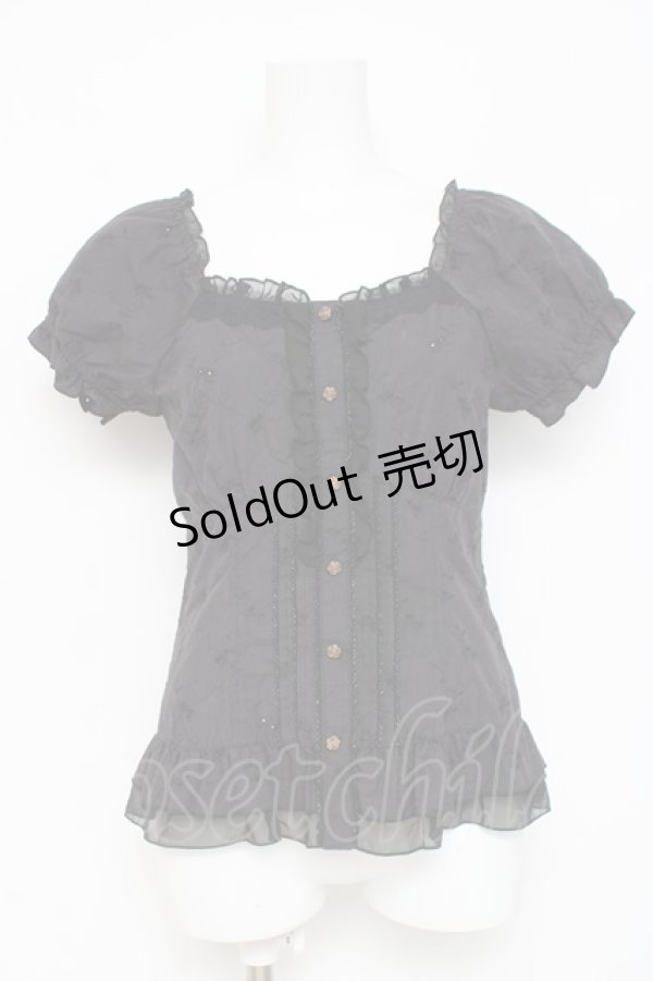 画像1: axes femme / コルセット風ビスチェ M 黒 Y-26-03-09-033-AX-TO-SZ-ZY (1)