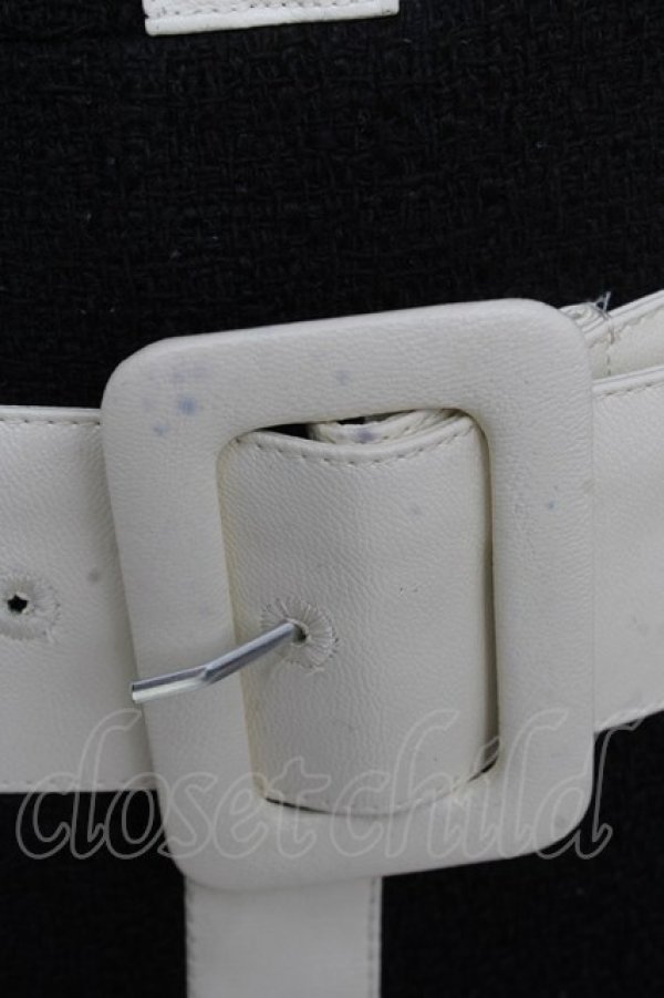 画像3: Bubbles / ポイントレザーリボンワンピース F ブラック Y-26-03-11-062-CA-OP-NS-ZY (3)