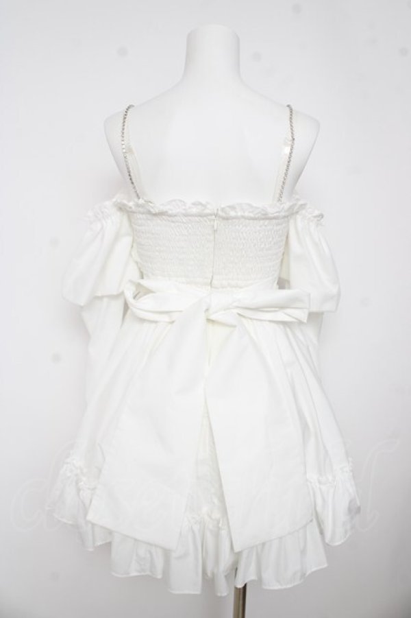 画像2: Ank Rouge / オフショルドーリーワンピース M 白 Y-26-03-11-064-CA-OP-SZ-ZY (2)