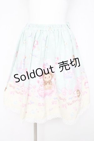 画像: BABY, THE STARS SHINE BRIGHT / くみゃちゃんのマリンアイランドスカート  ミント Y-26-03-11-079-BA-OP-SZ-ZY