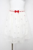 画像1: LIZ LISA / チェリー柄チュールスカート 0 白 Y-26-03-11-083-LO-SK-SZ-ZY (1)