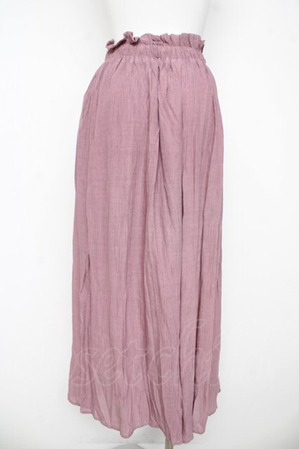 画像2: axes femme / ウエストリボンワイドパンツ M コイピンク Y-26-03-11-100-AX-PA-SZ-ZY (2)