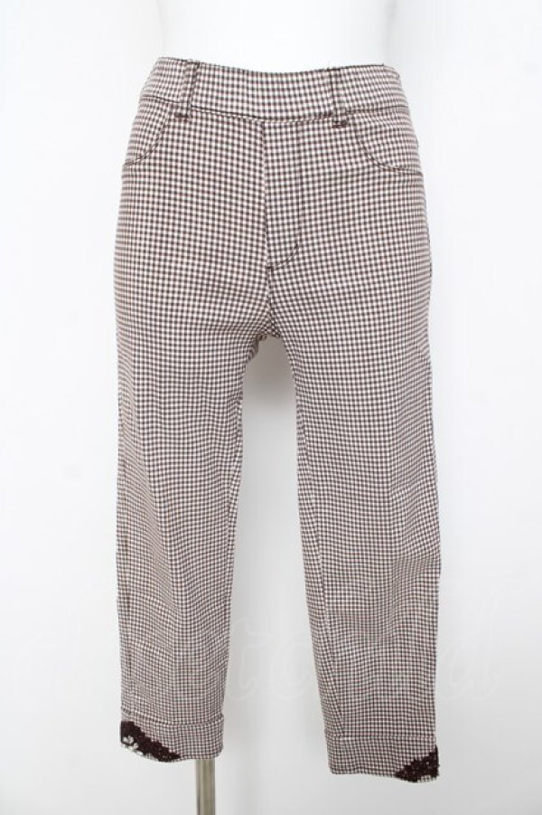 画像1: axes femme / レギンスパンツ M 茶 Y-26-03-11-122-AX-PA-SZ-ZY (1)