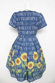 画像2: Emily Temple cute / Sunflower　ワンピース  ブルー Y-26-03-11-026-ET-OP-SZ-ZY (2)