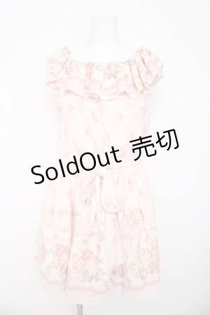 画像: LIZ LISA / ギンガム裾花ワンピース 0 ピンク Y-26-03-11-028-LO-OP-SZ-ZY