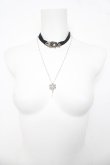 画像2: axes femme / スノークリスタルチョーカー  シルバー Y-26-03-12-006-AX-AC-SZ-ZI (2)