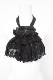 画像1: ATELIER PIERROT / Royal Lace Jabot  黒 Y-26-03-12-044-EL-ZA-SZ-ZY (1)