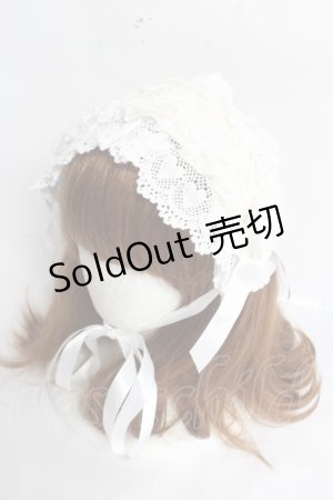 画像: Angelic Pretty / Snow Doll ジャンパースカートセット(ヘッドドレスのみ)  シロ Y-26-03-12-055-AP-AC-SZ-ZS