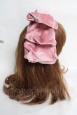 画像3: Hoshibako Works / お人形風ラッピングリボンカチューシャ  ピンク Y-26-03-12-057-LO-AC-SZ-ZY (3)