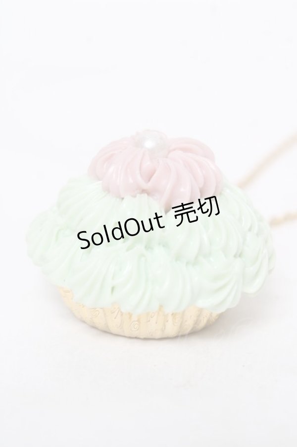 画像1: Q-pot. / フローラルカップケーキ・パンジーネックレス  パンジー Y-26-03-12-018-QP-AC-SZ-ZY (1)