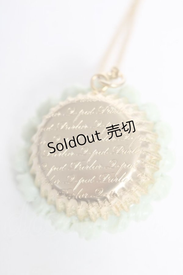 画像2: Q-pot. / フローラルカップケーキ・パンジーネックレス  パンジー Y-26-03-12-018-QP-AC-SZ-ZY (2)