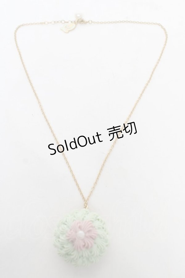 画像3: Q-pot. / フローラルカップケーキ・パンジーネックレス  パンジー Y-26-03-12-018-QP-AC-SZ-ZY (3)