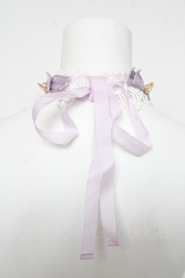 画像2: BABY, THE STARS SHINE BRIGHT / Princess Cosmetics Dreamy Paletteチョーカー  ラベンダー Y-26-03-12-024-BA-AC-SZ-ZI (2)