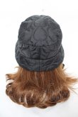 画像3: MILK / ハートキルトHat  ブラック Y-26-03-12-036-ML-AC-SZ-ZS (3)