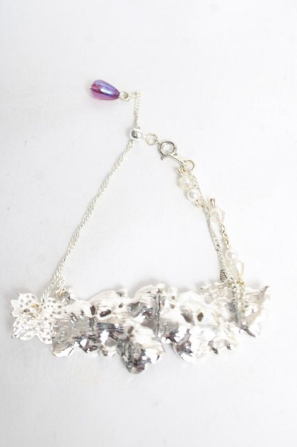 画像2: axes femme / 紫陽花モチーフブレスレット  シルバー Y-26-03-12-005-AX-AC-SZ-ZI (2)