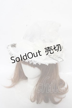 画像: Hoshibako Works / サマーウィッチハット  ホワイト Y-26-03-12-038-LO-AC-SZ-ZY