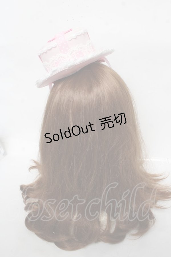 画像3: Angelic Pretty / Airy Heart プレゼントリボンミニハット  ピンク Y-26-03-12-039-AP-AC-SZ-ZS (3)