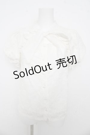 画像: evelyn / チョーカーリボンレースTP  オフシロ Y-26-03-13-050-LO-BL-SZ-ZS