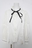 画像1: Eri Aino's collaboration / シャーロットの水曜日ブラウス 3L 白 Y-26-03-13-056-LO-BL-SZ-ZY (1)