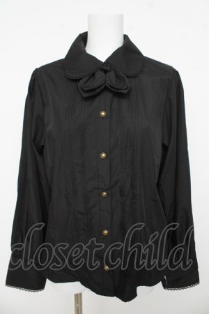 画像: Kurumi Collaboration / ノエル・ド・メモワール ブラウス LL 黒 Y-26-03-13-058-LO-BL-SZ-ZY