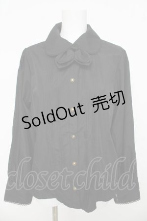 画像: Kurumi Collaboration / ノエル・ド・メモワール ブラウス LL 黒 Y-26-03-13-058-LO-BL-SZ-ZY