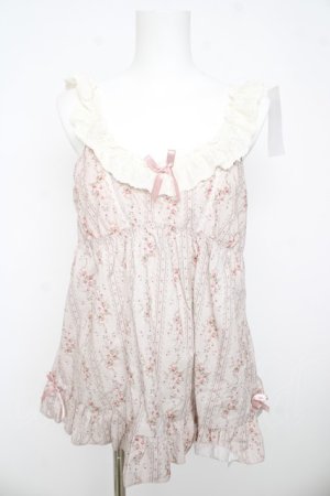 画像: Kurumi Collaboration / Fairy's Bouquet ヴィンテージローズシリーズベビードール L 淡桃 Y-26-03-13-060-LO-TO-SZ-ZY