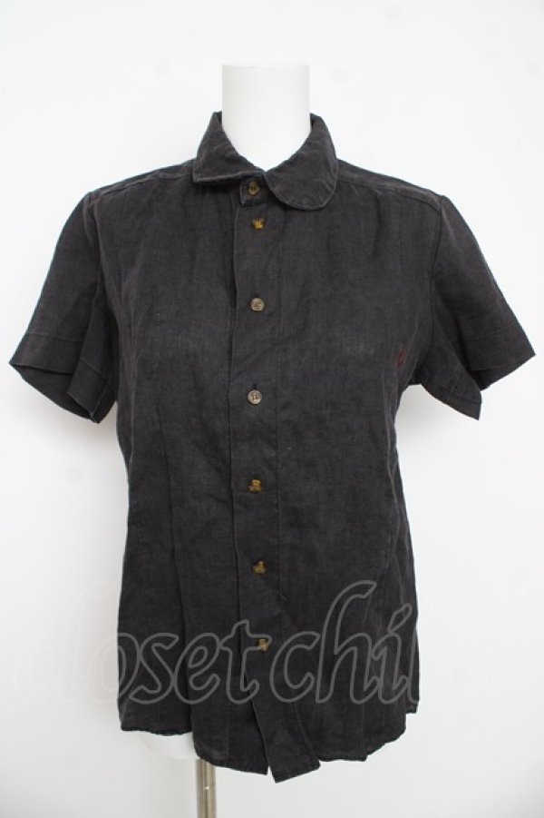 画像1: THE GABRIEL CHELSEA / 胸元刺繍ベスト  グレー Y-26-03-13-064-PU-TO-SZ-ZY (1)