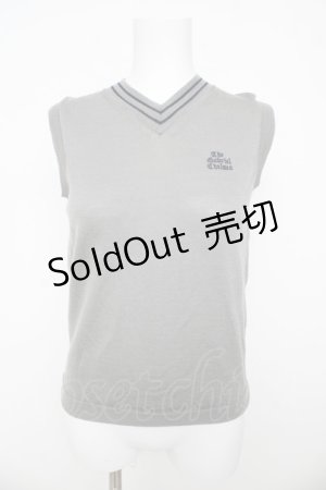 画像: THE GABRIEL CHELSEA / 胸元刺繍シャツ  グレー Y-26-03-13-065-PU-BL-SZ-ZY