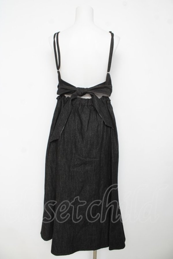画像2: axes femme / バックリボンキャミワンピース F 黒 Y-26-03-13-074-AX-OP-SZ-ZY (2)