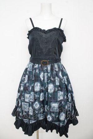 画像: axes femme POETIQUE / ゴシックフレームワンピース M グリーン Y-26-03-13-078-AX-OP-SZ-ZY