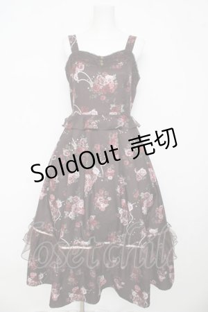 画像: axes femme / ローズ・オン・フルールジャンスカ F ブラウン Y-26-03-13-079-AX-OP-SZ-ZI