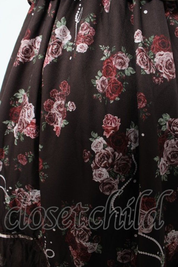 画像3: axes femme / ローズ・オン・フルールジャンスカ F ブラウン Y-26-03-13-079-AX-OP-SZ-ZY (3)