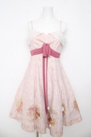 画像: Secret Honey / True Love’s Kissワンピース（魔法にかけられて ジゼルver） 2 ピンク Y-26-03-13-087-CA-OP-SZ-ZY