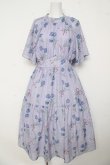 画像1: axes femme POETIQUE / チューリップブーケロングワンピース M ラベンダー Y-26-03-13-101-AX-OP-SZ-ZY (1)