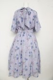 画像2: axes femme POETIQUE / チューリップブーケロングワンピース M ラベンダー Y-26-03-13-101-AX-OP-SZ-ZY (2)
