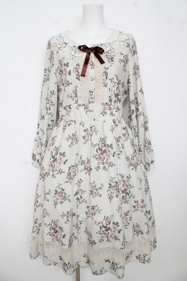 画像1: axes femme Red label / Red labelワンピース M 生成り Y-26-03-13-102-PU-OP-SZ-ZY (1)