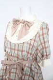 画像3: axes femme kawaii / チェック柄ワンピース M グリーン Y-26-03-13-105-AX-OP-SZ-ZY (3)