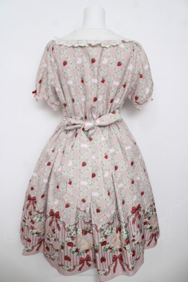 画像2: axes femme kawaii / ベリーフィールズワンピース M ピンク Y-26-03-13-109-AX-BL-SZ-ZY (2)