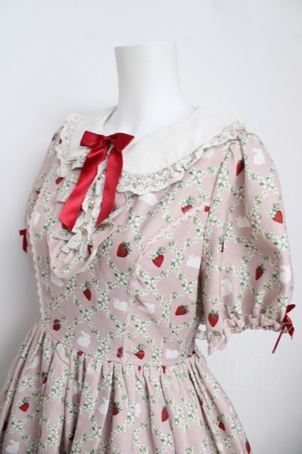 画像3: axes femme kawaii / ベリーフィールズワンピース M ピンク Y-26-03-13-109-AX-BL-SZ-ZY (3)