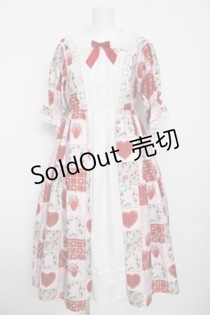 画像: axes femme kawaii / ハピネスベリーワンピース M ピンク Y-26-03-13-110-AX-OP-SZ-ZY