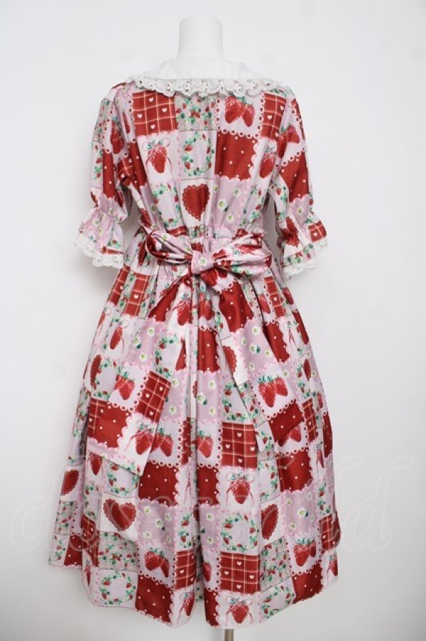 画像2: axes femme kawaii / ハピネスベリーワンピース M ピンク Y-26-03-13-110-AX-OP-SZ-ZY (2)