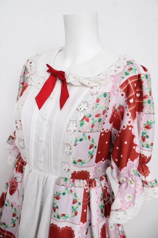 画像3: axes femme kawaii / ハピネスベリーワンピース M ピンク Y-26-03-13-110-AX-OP-SZ-ZY (3)