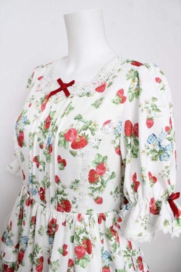 画像3: axes femme kawaii / クラシックベリーワンピース M 白 Y-26-03-13-111-AX-OP-SZ-ZY (3)